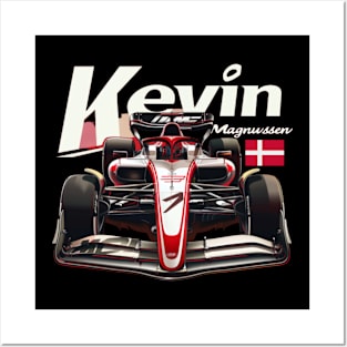 Kevin Magnussen, Formula 1 Driver, KMAG20, Haas F1 team Posters and Art